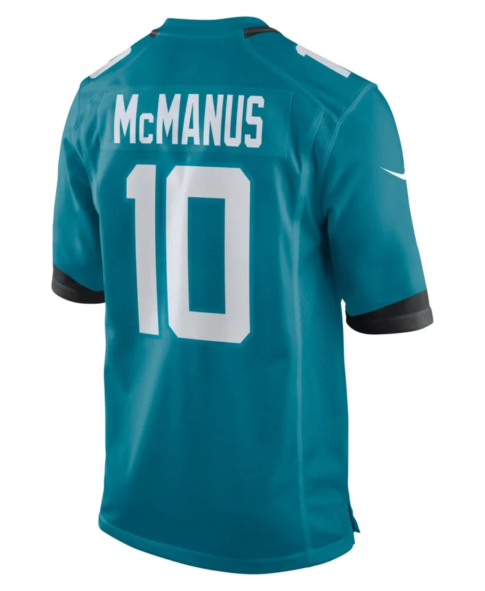 Brandon McManus Jacksonville Jaguars Team Game Jersey -  Teal