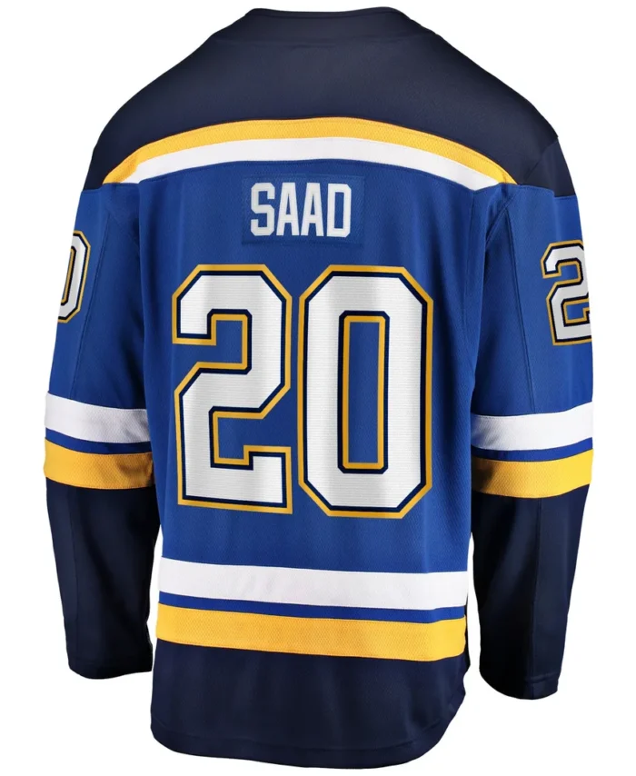 Brandon Saad St. Louis Blues Fanatics Home Breakaway Player Jersey - Blue