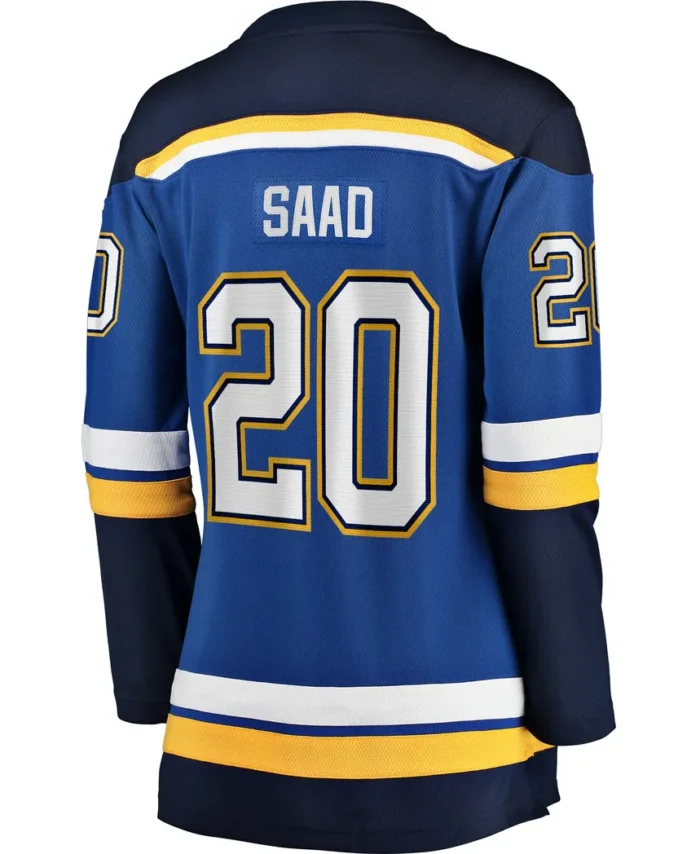 Brandon Saad St. Louis Blues Fanatics Women Home Breakaway Player Jersey - Blue