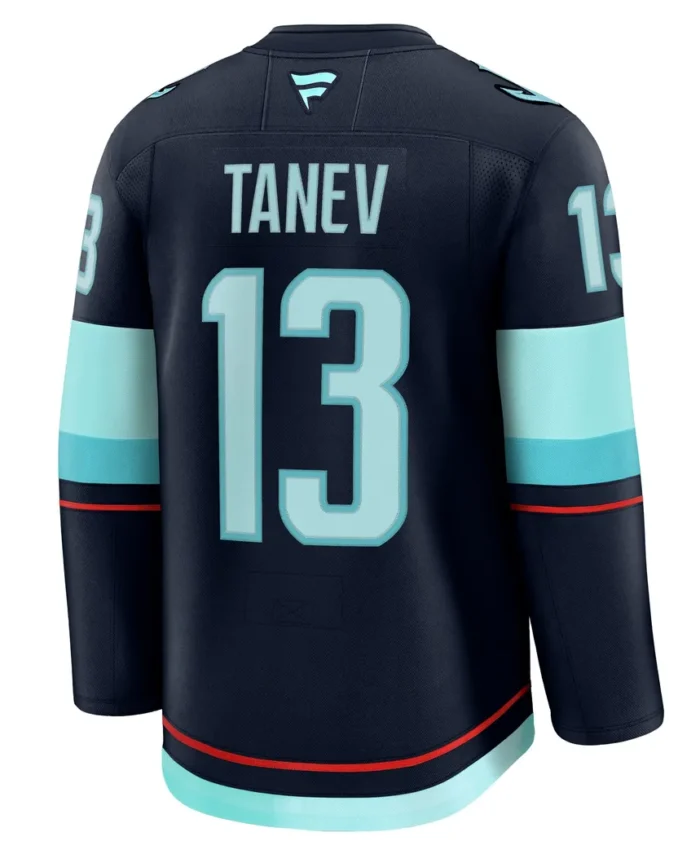 Brandon Tanev Seattle Kraken Fanatics Home Premium Jersey - Deep Sea Blue