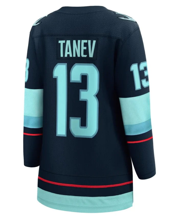 Brandon Tanev Seattle Kraken Fanatics Women Home Breakaway Player Jersey - Navy