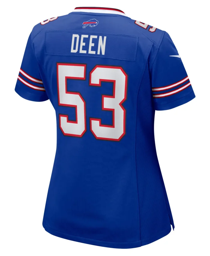 Branson Deen Buffalo Bills Women's Game Jersey -  Royal