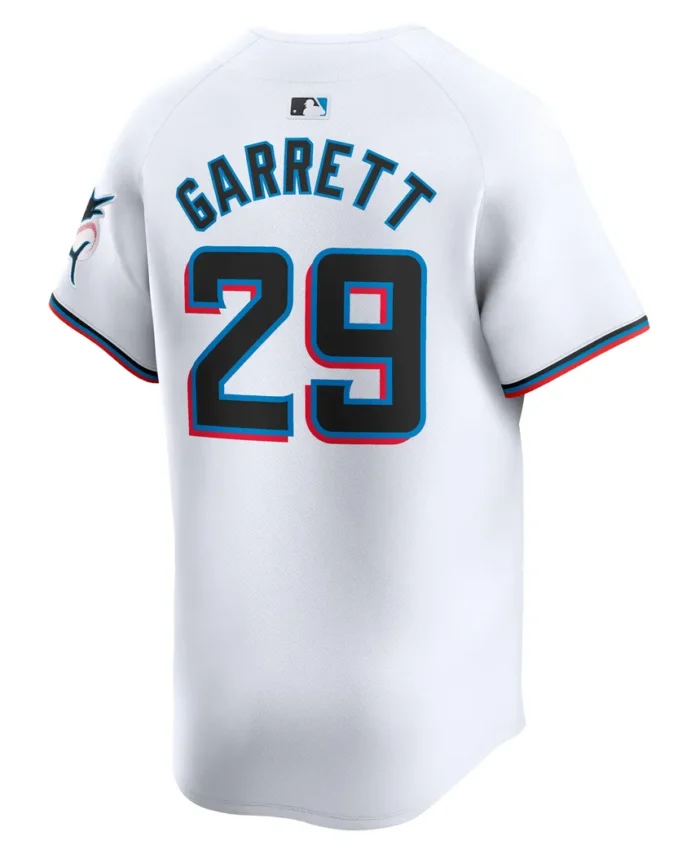 Braxton Garrett Miami Marlins Home Limited Player Jersey - White