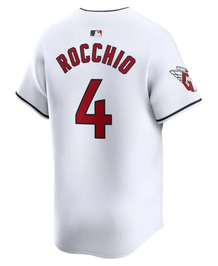 Brayan Rocchio Cleveland Guardians Home Limited Player Jersey - White