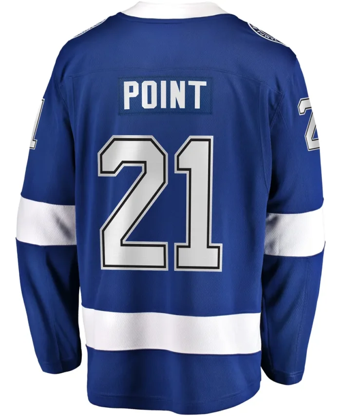 Brayden Point Tampa Bay Lightning Fanatics Home Premier Breakaway Player Jersey - Blue
