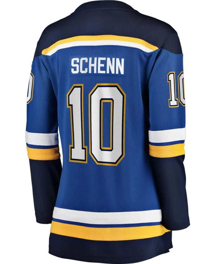 Brayden Schenn St. Louis Blues Fanatics Women Home Breakaway Player Jersey - Blue