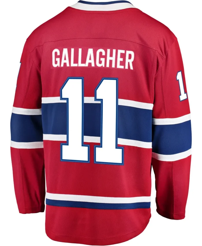 Brendan Gallagher Montreal Canadiens Fanatics Breakaway Player Jersey - Red