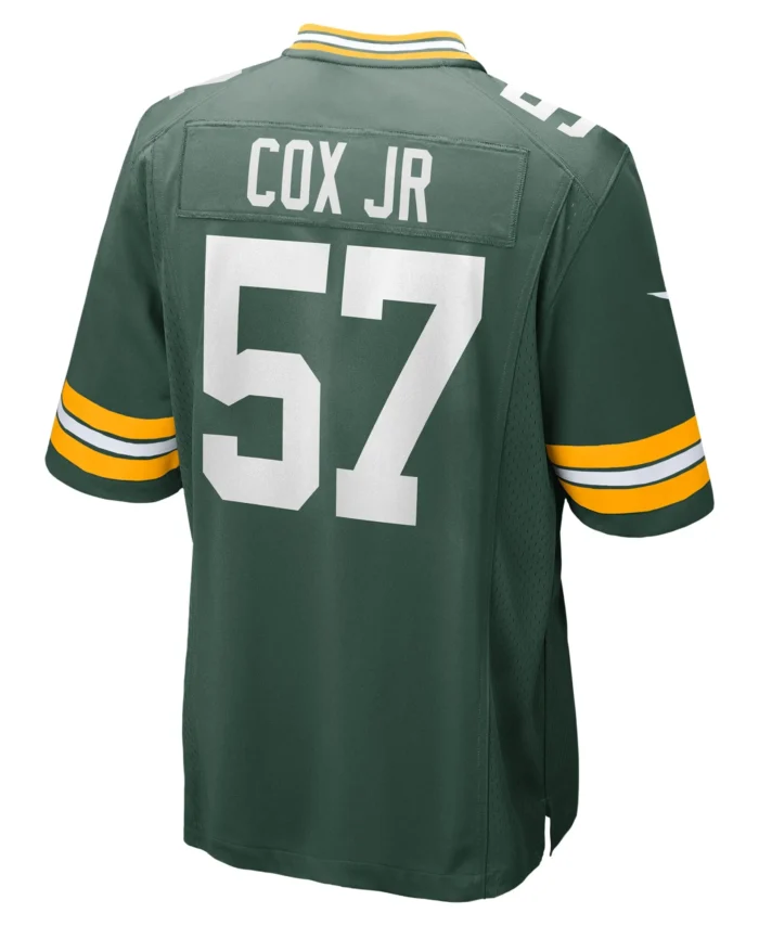 Brenton Cox Jr. Green Bay Packers  Game Jersey -  Green