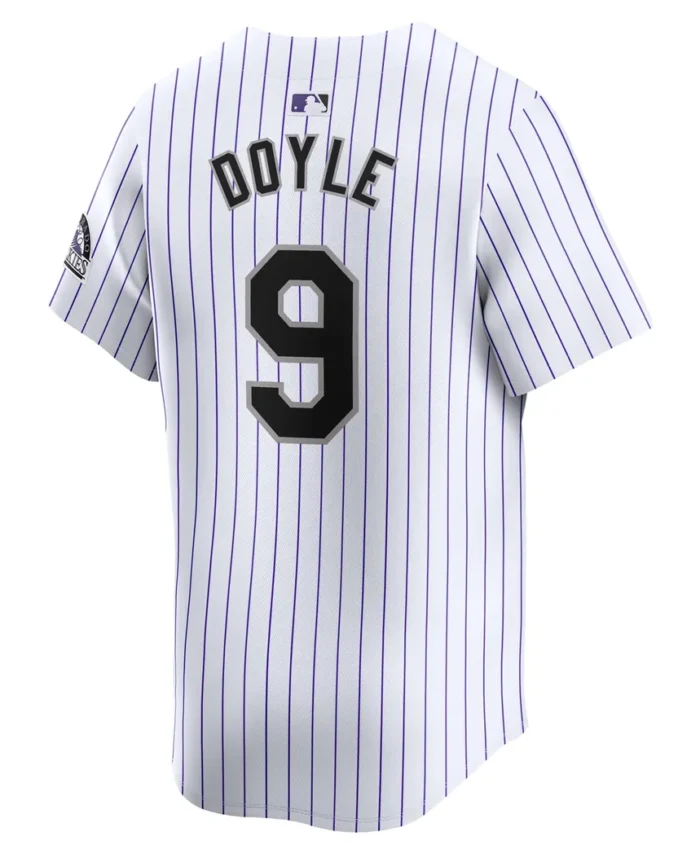 Brenton Doyle Colorado Rockies Home Limited Player Jersey - White