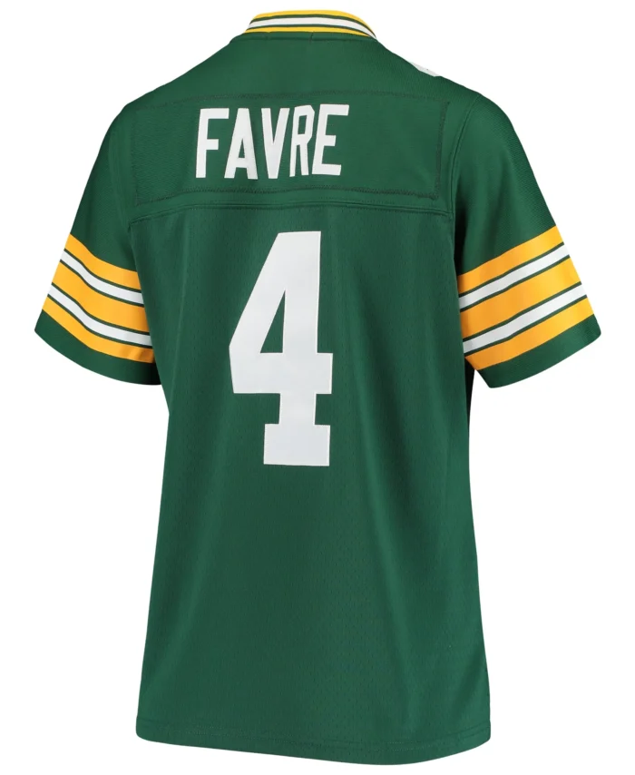 Brett Favre Green Bay Packers Mitchell & Ness Women's 1996 Legacy Replica Player Jersey - Green