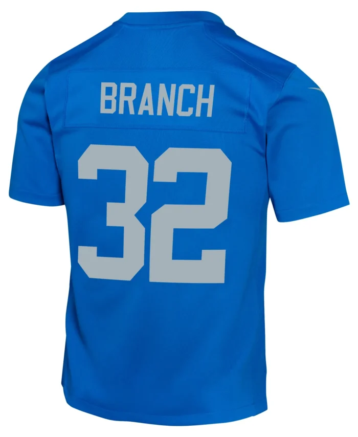 Brian Branch Detroit Lions Youth Alternate Game Jersey -  Blue