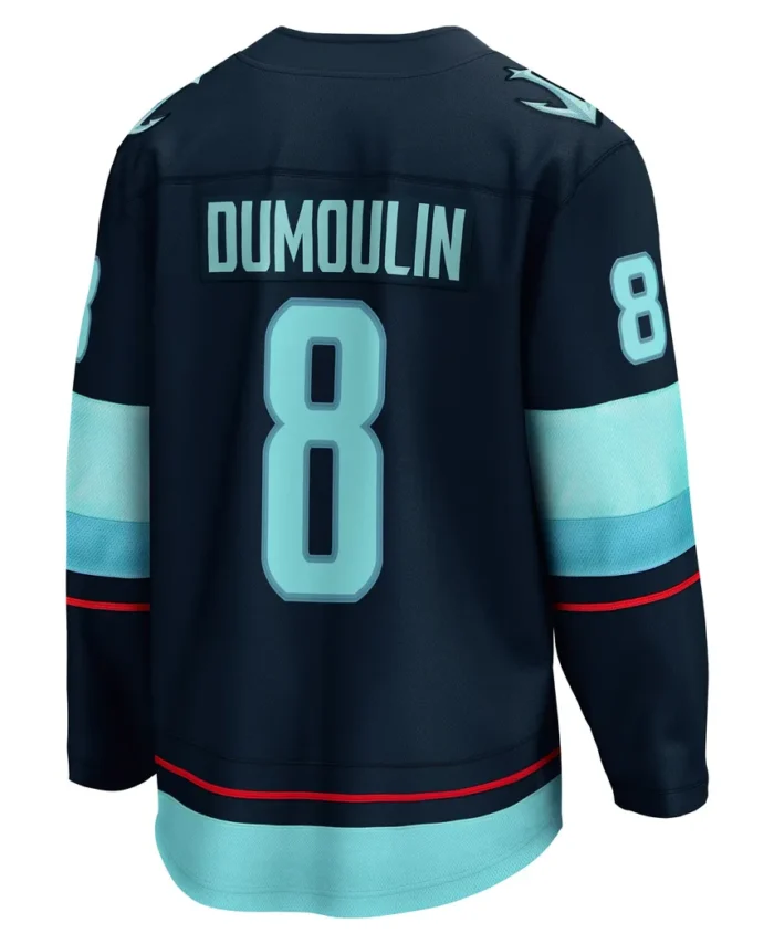 Brian Dumoulin Seattle Kraken Fanatics Home Breakaway Player Jersey - Deep Sea Blue