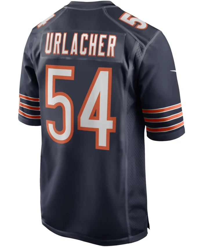 Brian Urlacher Chicago Bears Game Retired Player Jersey - Navy