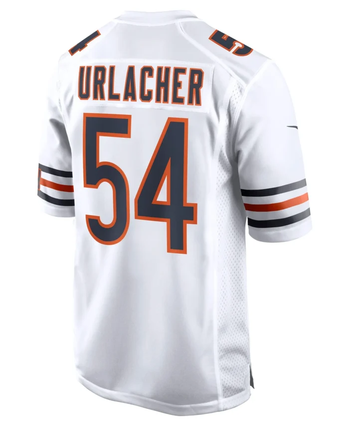 Brian Urlacher Chicago Bears Retired Player Game Jersey - White