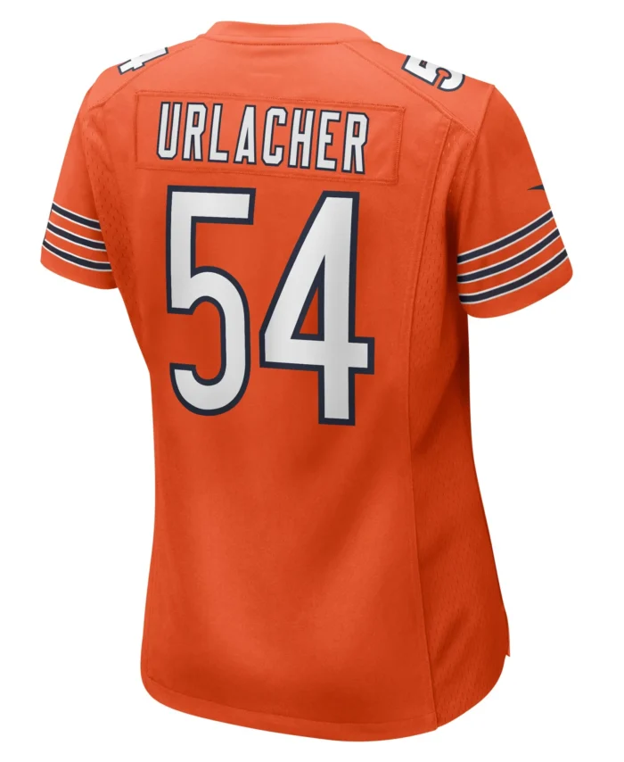 Brian Urlacher Chicago Bears Women's Retired Player Jersey - Orange