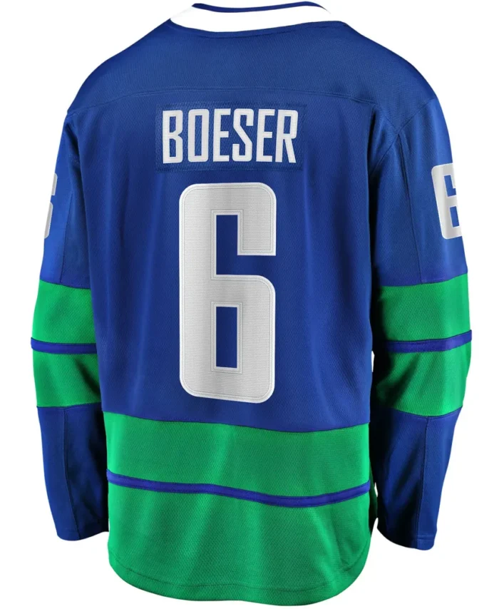 Brock Boeser Vancouver Canucks Fanatics  Premier Breakaway Player Jersey - Blue