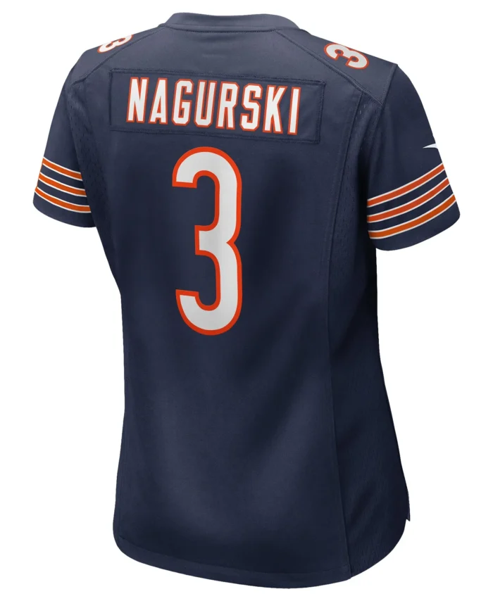 Bronko Nagurski Chicago Bears Women's Game Retired Player Jersey - Navy