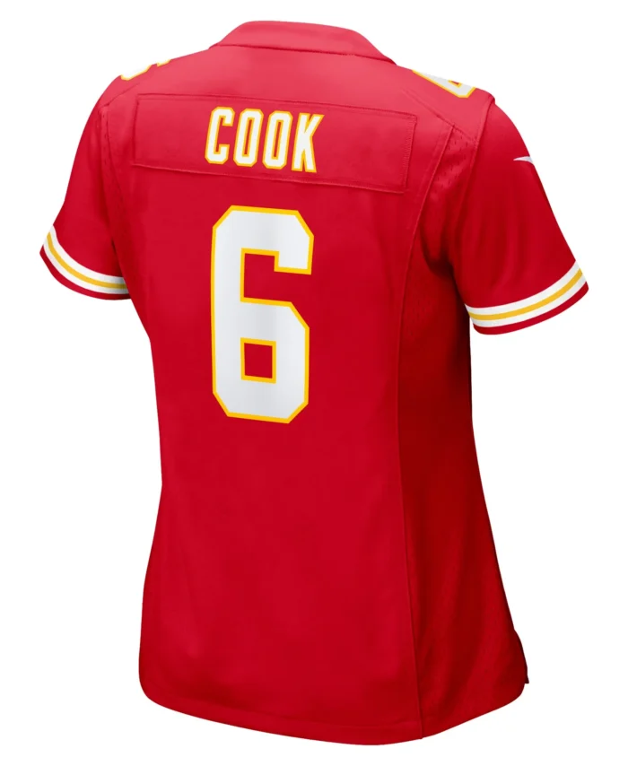 Bryan Cook Kansas City Chiefs Women's Game Player Jersey - Red