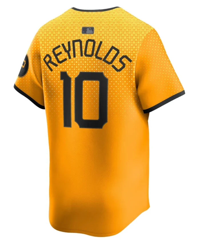 Bryan Reynolds Pittsburgh Pirates City Connect Limited Player Jersey- Gold