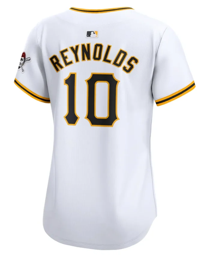 Bryan Reynolds Pittsburgh Pirates Women  Home Limited Player Jersey- White