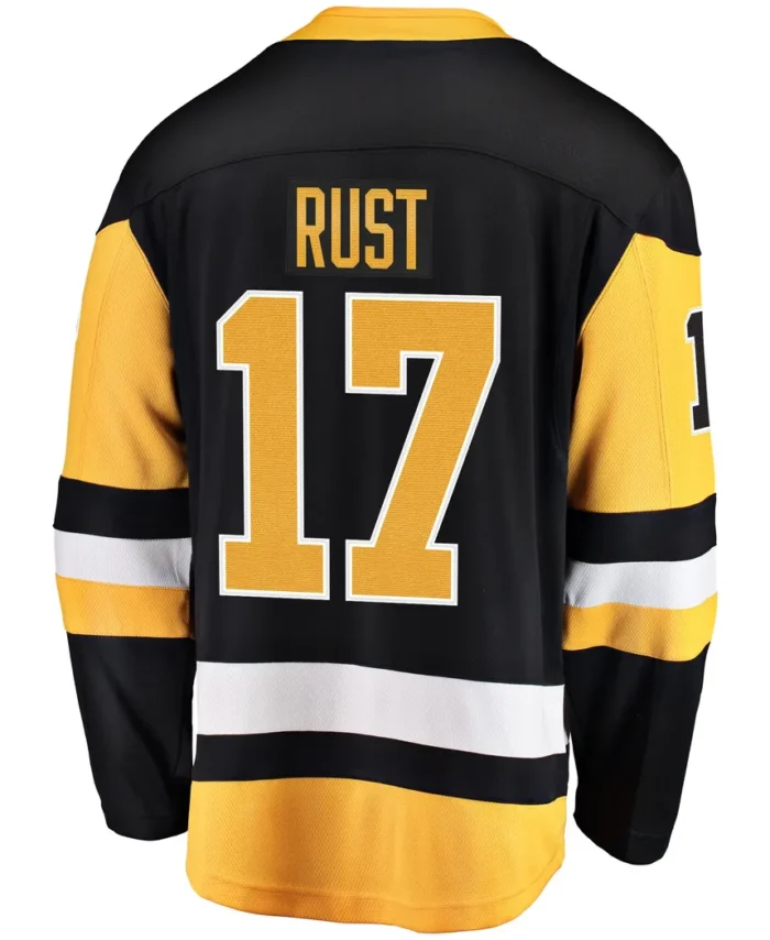 Bryan Rust Pittsburgh Penguins Fanatics Home Breakaway Player Jersey - Black