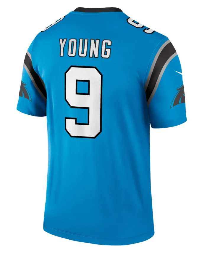 Bryce Young Carolina Panthers Alternate Legend Player Performance Top - Blue