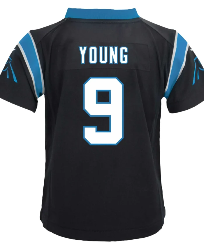 Bryce Young Carolina Panthers Preschool Player Game Jersey - Black