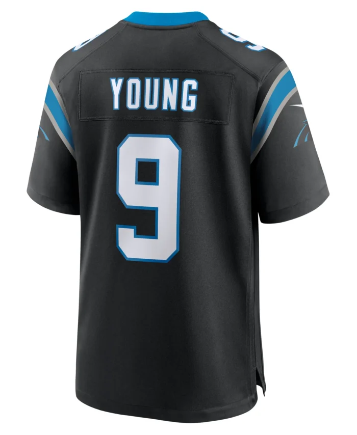 Bryce Young Carolina Panthers Team Game Jersey - Black