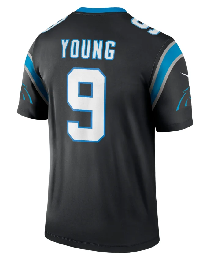 Bryce Young Carolina Panthers Team Legend Player Performance Top - Black