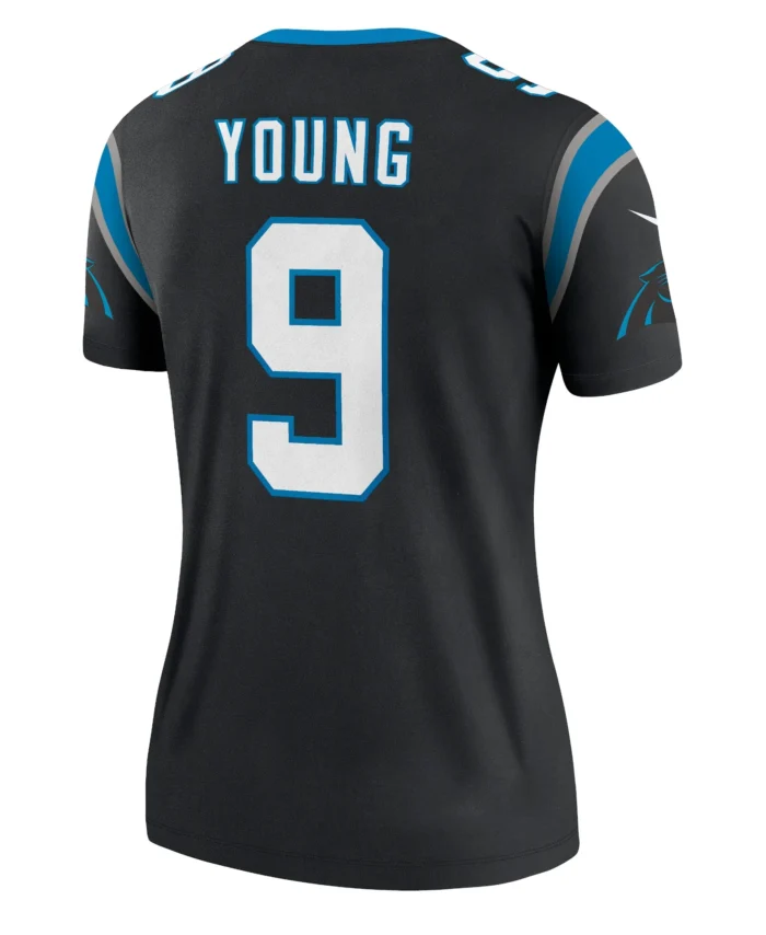Bryce Young Carolina Panthers Women's Legend Player Performance Top -  Black