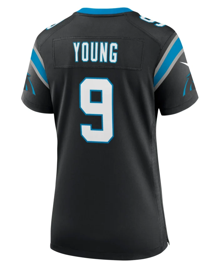 Bryce Young Carolina Panthers Women's Team Game Jersey - Black