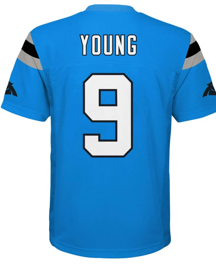 Bryce Young Carolina Panthers Youth Replica Player Jersey - Blue