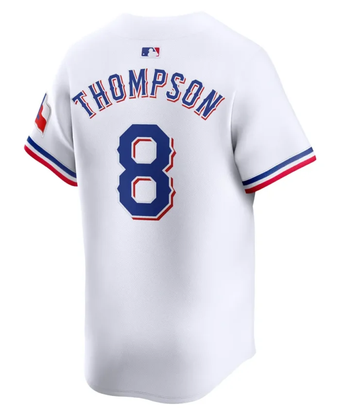 Bubba Thompson Texas Rangers Home Limited Player Jersey - White