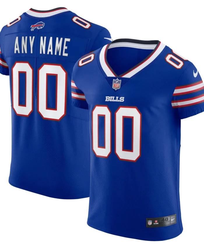 Buffalo Bills Vapor Elite Custom Jersey - Royal