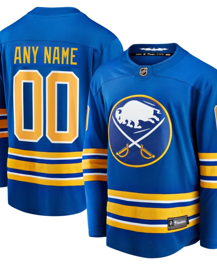 Buffalo Sabres Fanatics Home Breakaway Custom Jersey - Royal
