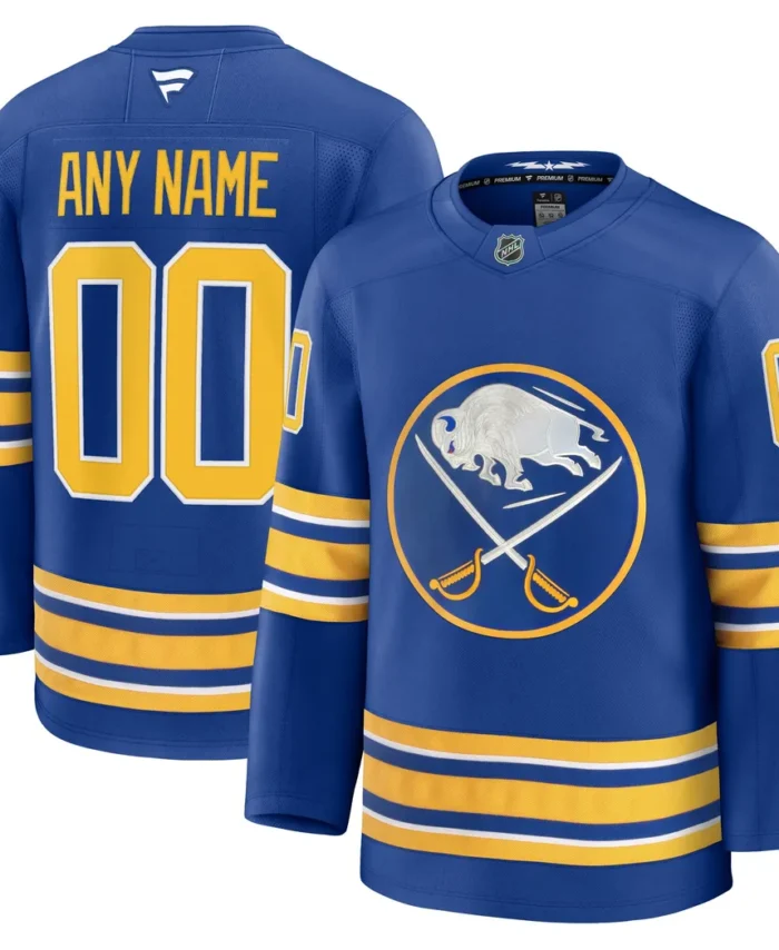 Buffalo Sabres Fanatics Home Premium Custom Jersey - Royal