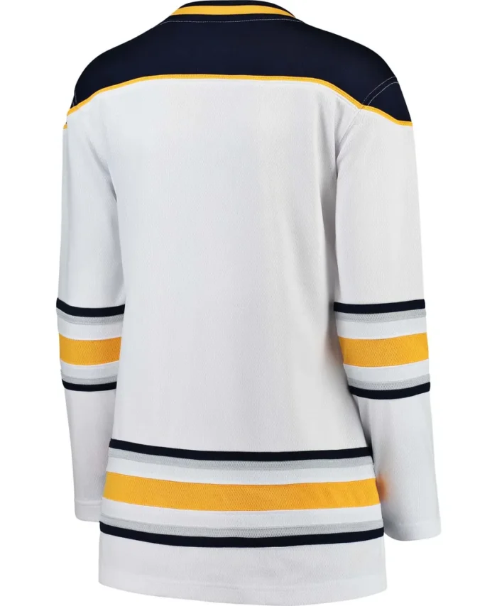 Buffalo Sabres Fanatics Women Away Breakaway Jersey - White