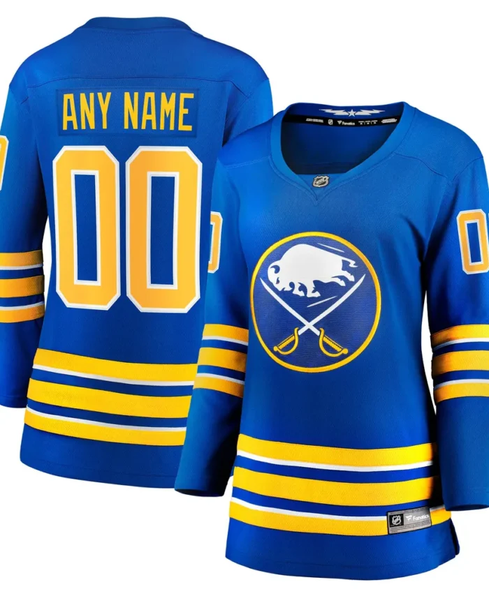 Buffalo Sabres Fanatics Women Home Breakaway Custom Jersey - Royal