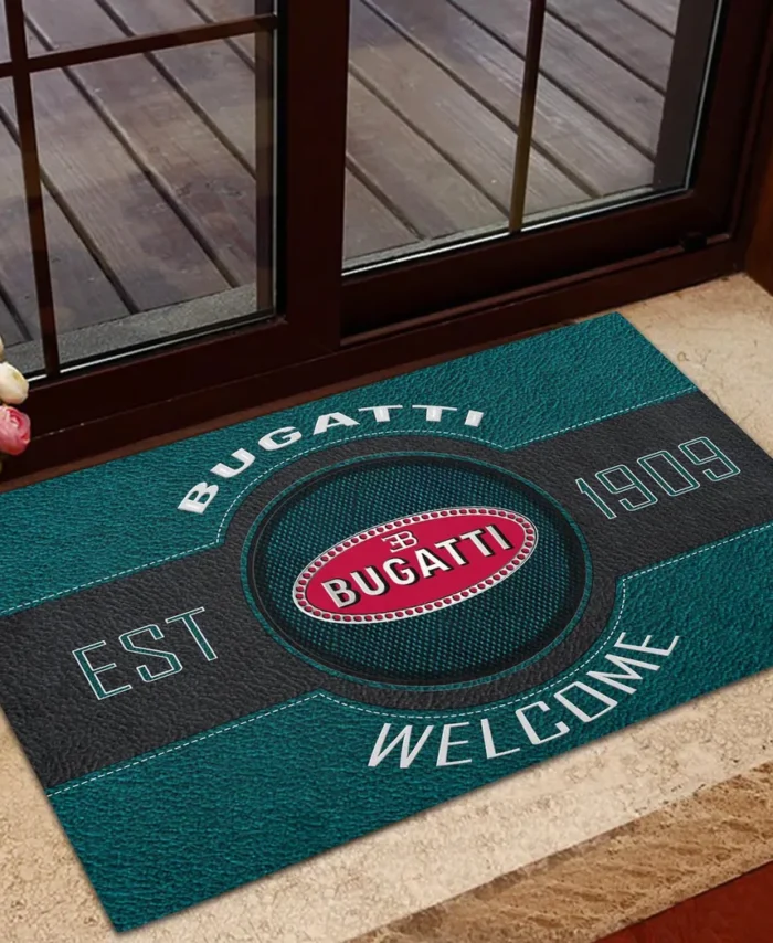 Elite Roadster Doormat, All Over Print Doormat For Car Fans CAR169 - Cyan