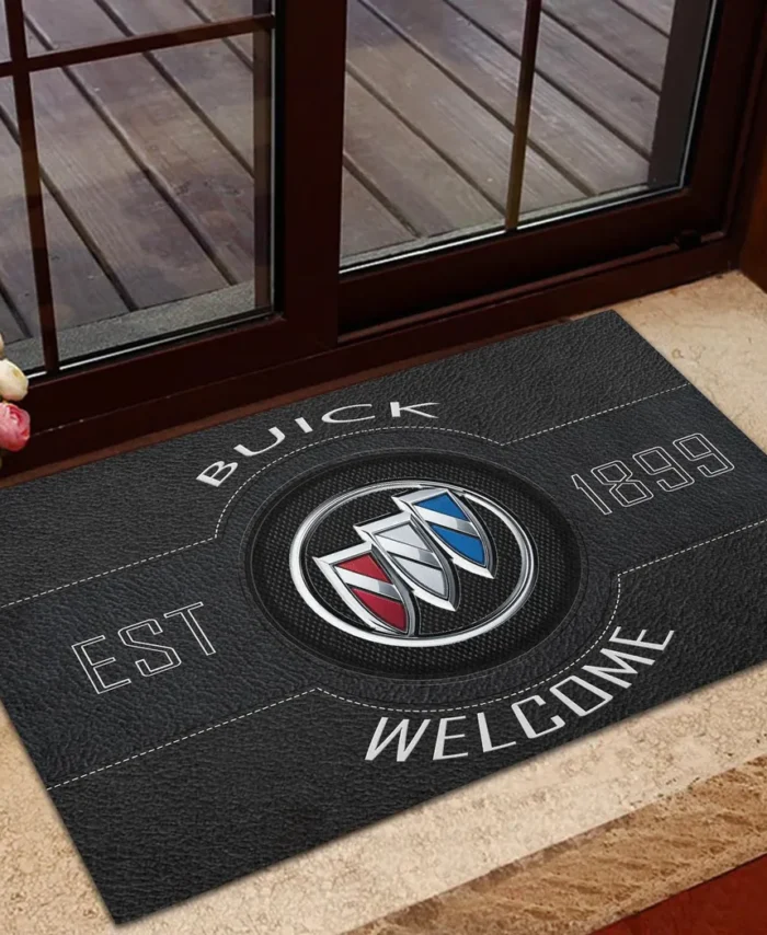Premium Sedan Doormat, All Over Print Doormat For Car Fans CAR169 - Black