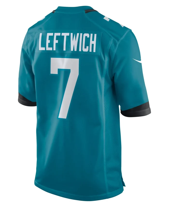 Byron Leftwich Jacksonville Jaguars Retired Player Game Jersey - Teal