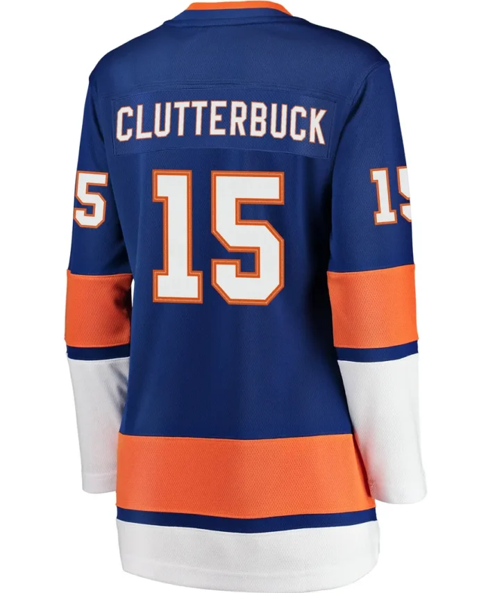 Cal Clutterbuck New York Islanders Fanatics Women Breakaway Player Jersey - Royal