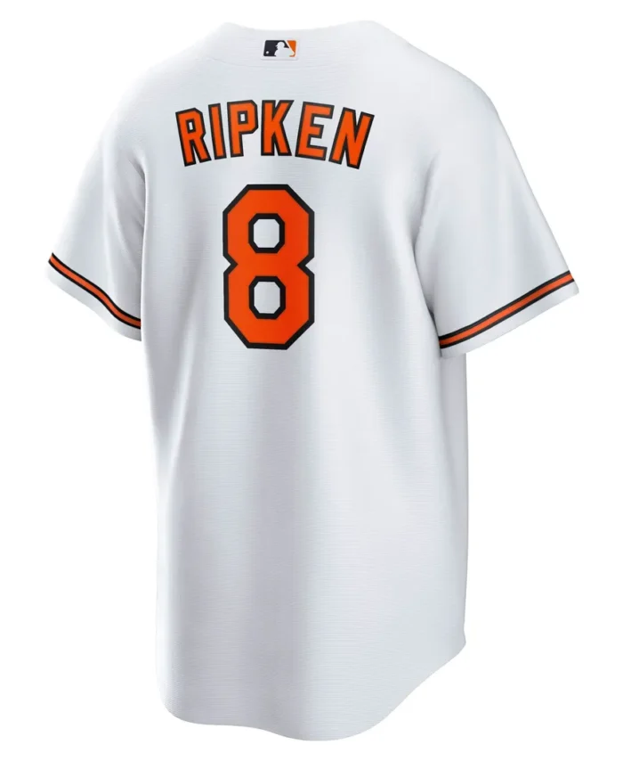 Cal Ripken Jr. Baltimore Orioles Throwback Replica Player Jersey - White