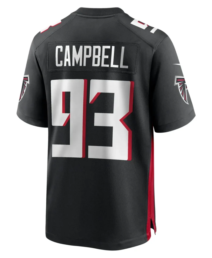 Calais Campbell Atlanta Falcons Game Player Jersey - Black