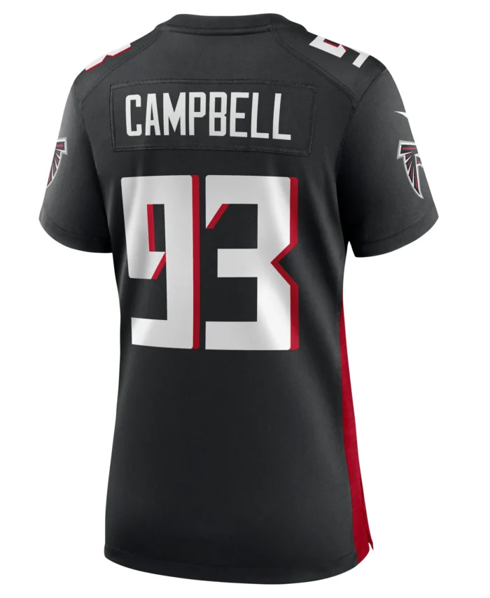 Calais Campbell Atlanta Falcons Women's Game Player Jersey - Red