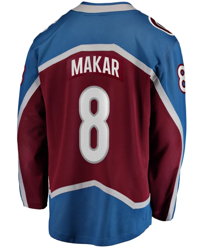 Cale Makar Colorado Avalanche Fanatics 2022 Stanley Cup Champions Breakaway Patch Player Jersey - Burgundy