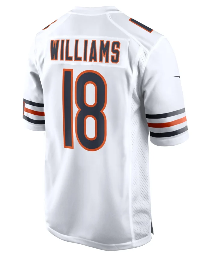 Caleb Williams Chicago Bears 2024 NFL Draft First Round Pick Player Game Jersey - White