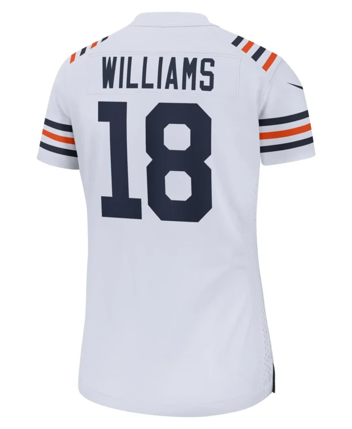 Caleb Williams Chicago Bears Women's  2nd Alternate Game Player Jersey - White