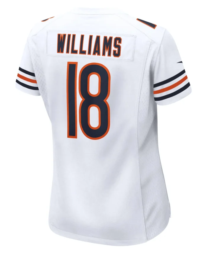 Caleb Williams Chicago Bears Women's  Game Player Jersey - White