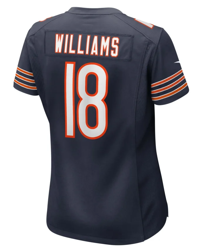 Caleb Williams Chicago Bears Women's  Player Game Jersey - Navy